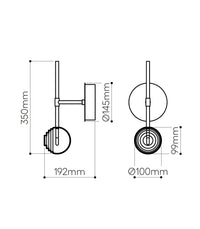 Brushed Gold / Large / Bright Star - Additional Image