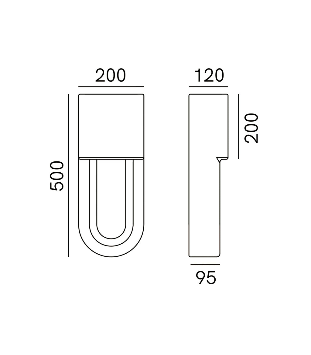 Dolmen Large Wall Light