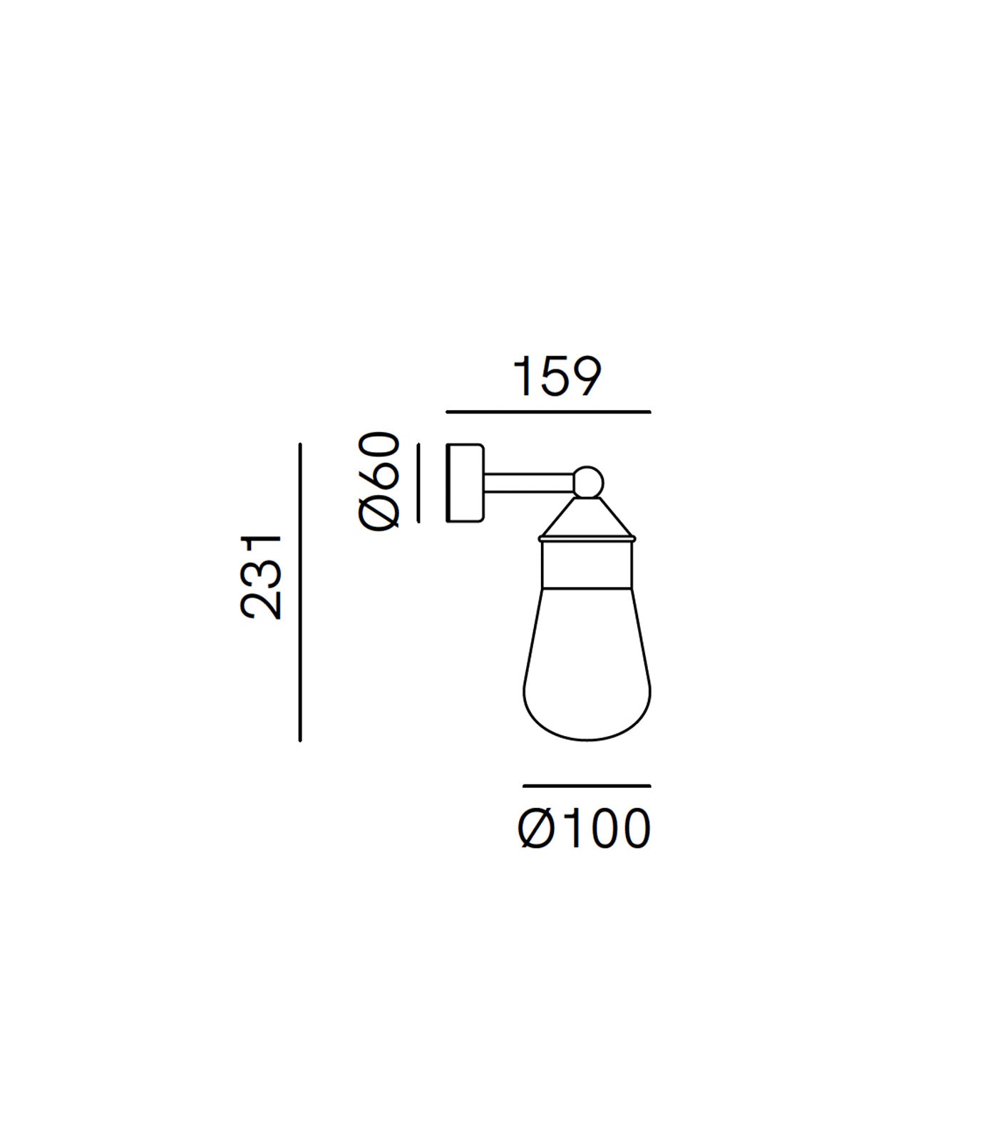 Drop Mini Wall Light