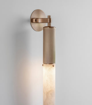 Flume Alabaster Wall Light