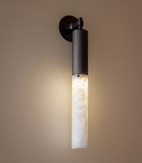 Flume Alabaster Wall Light
