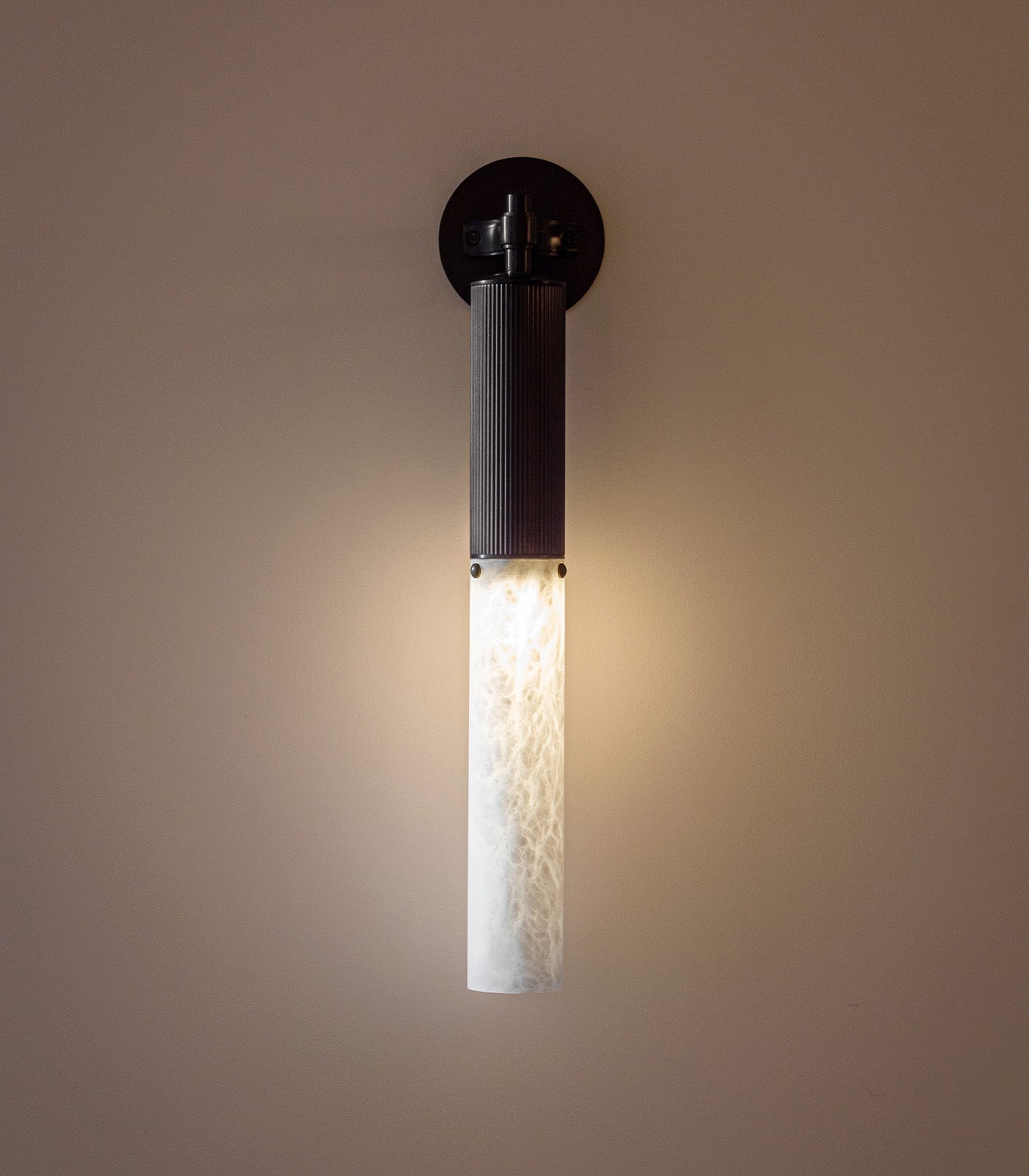 Flume Alabaster Wall Light