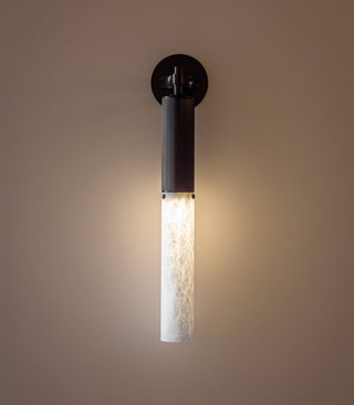 Flume Alabaster Wall Light