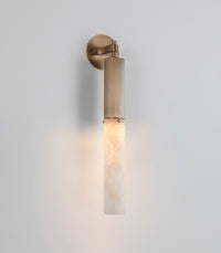 Flume Alabaster Wall Light