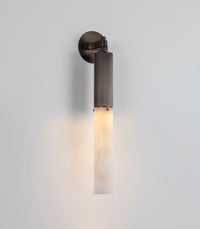 Flume Alabaster Wall Light