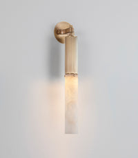 Flume Alabaster Wall Light