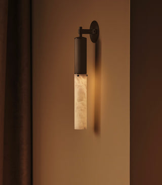 Flume Alabaster Wall Light