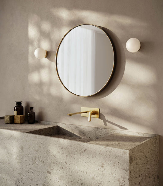 Foam Round Wall Light