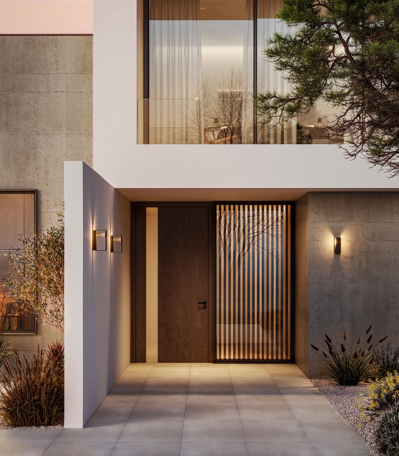 Frame Outdoor Wall Light