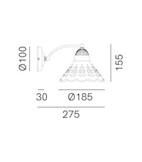 Fior Di Pizzo Wall Light