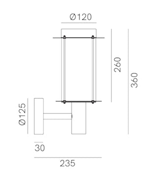 Loggia Wall Light