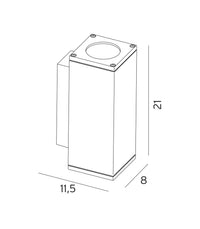 Large / Aluminium - Additional Image