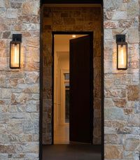 Lilac Reeded Wall Light