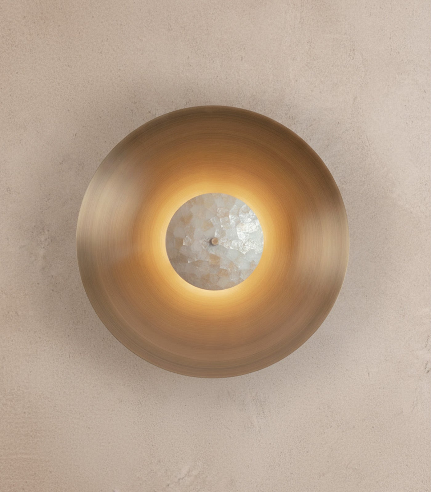 Luna Capiz Wall Light