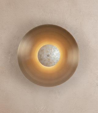 Luna Capiz Wall Light