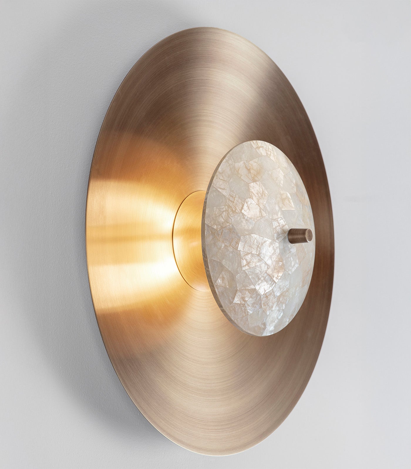 Luna Capiz Wall Light