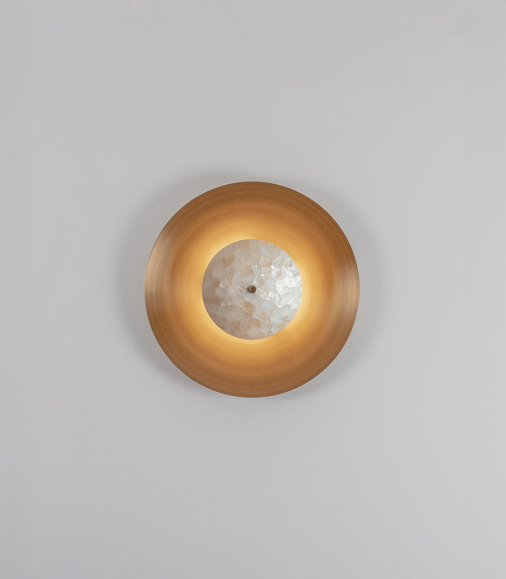 Luna Capiz Wall Light