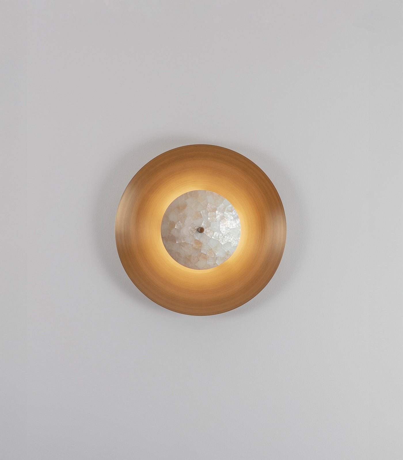 Luna Capiz Wall Light