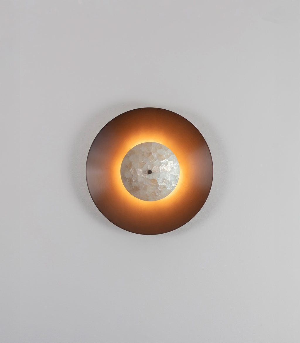 Luna Capiz Wall Light