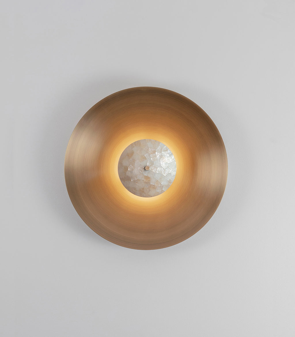 Luna Capiz Wall Light