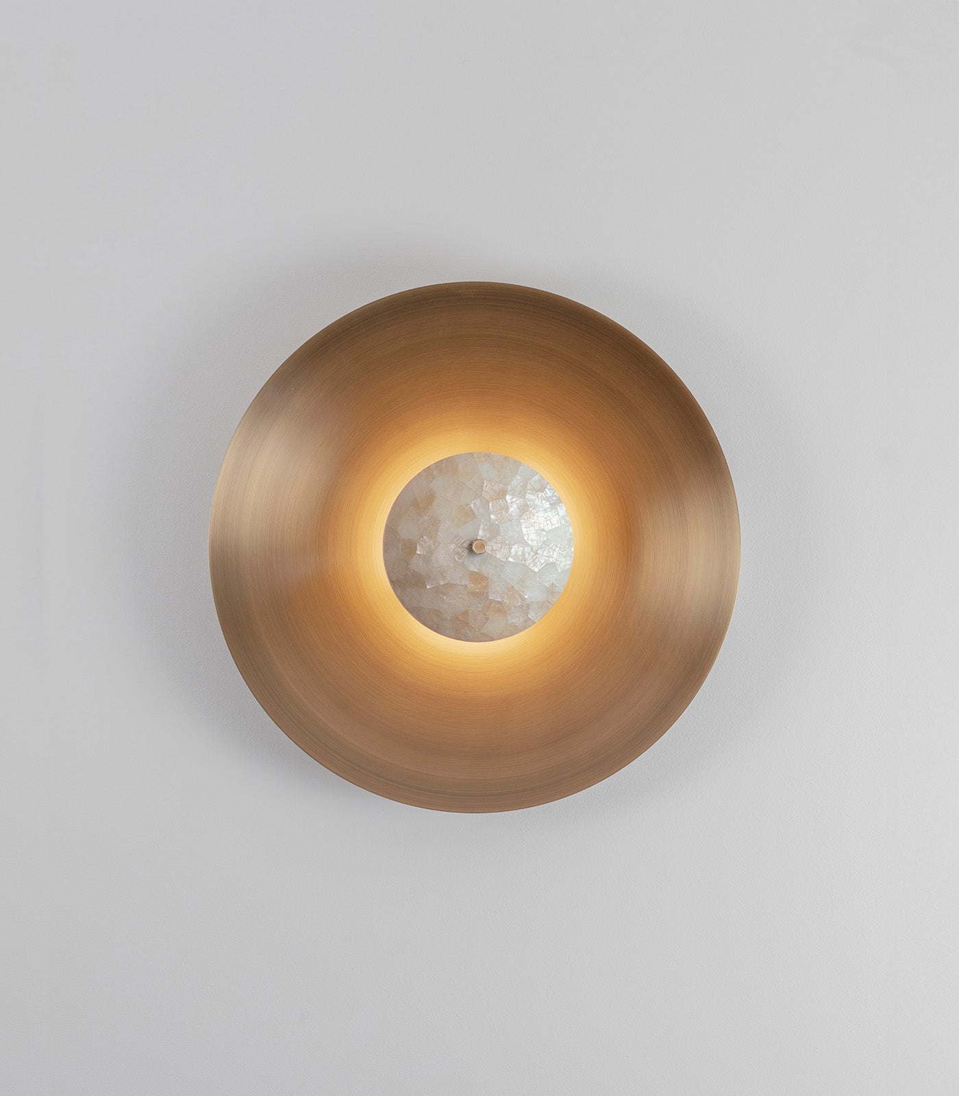 Luna Capiz Wall Light