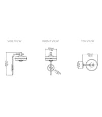 Brushed Brass/Satin Dove / Small - Additional Image