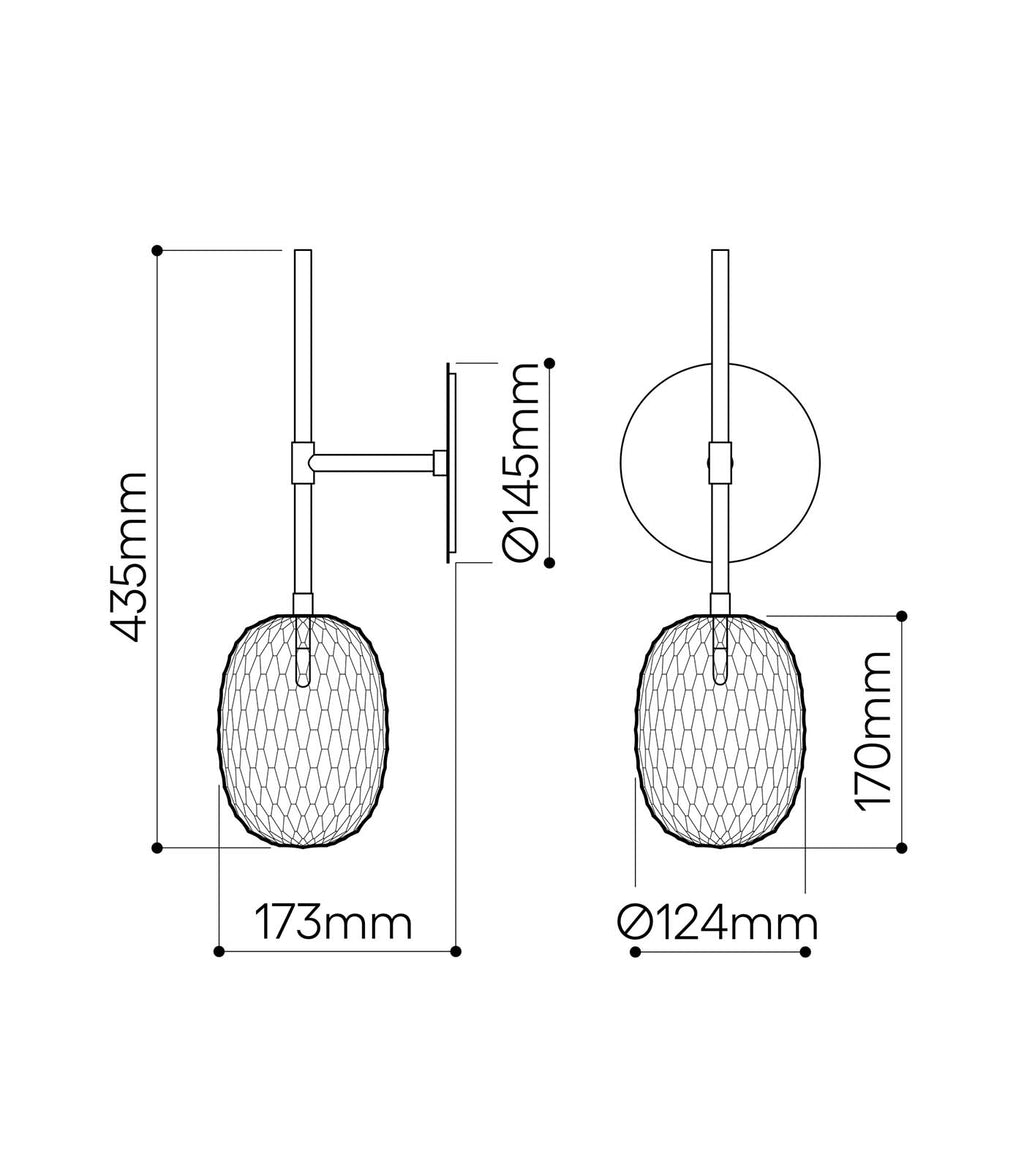 Metamorphosis Wall Light