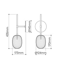 Metamorphosis Wall Light