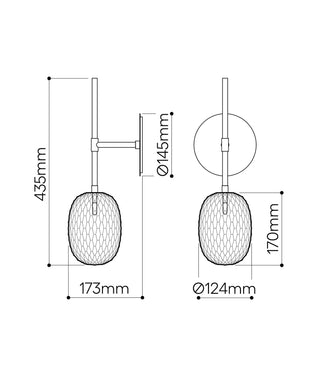 Metamorphosis Wall Light