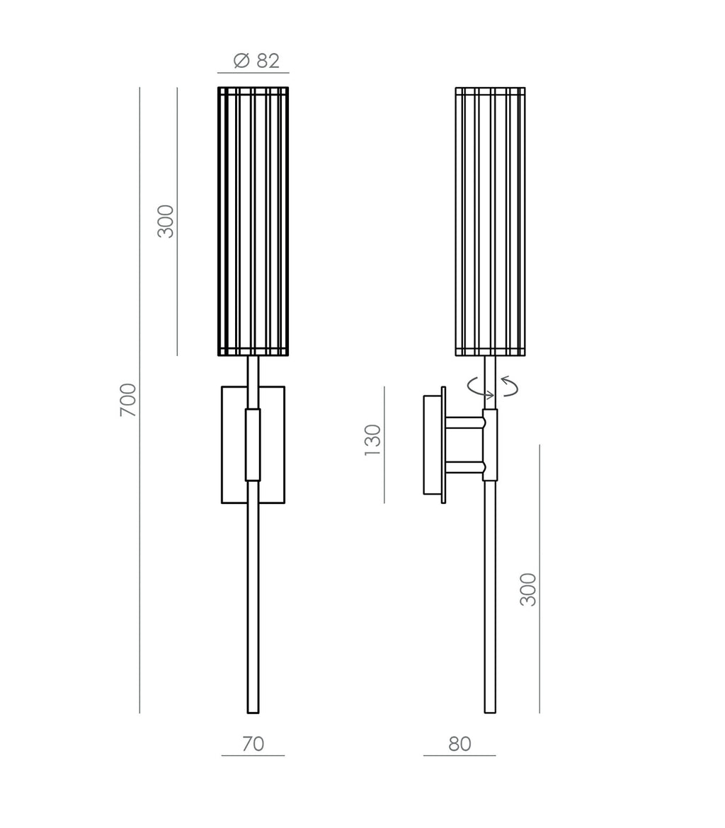 Niro Wall Light
