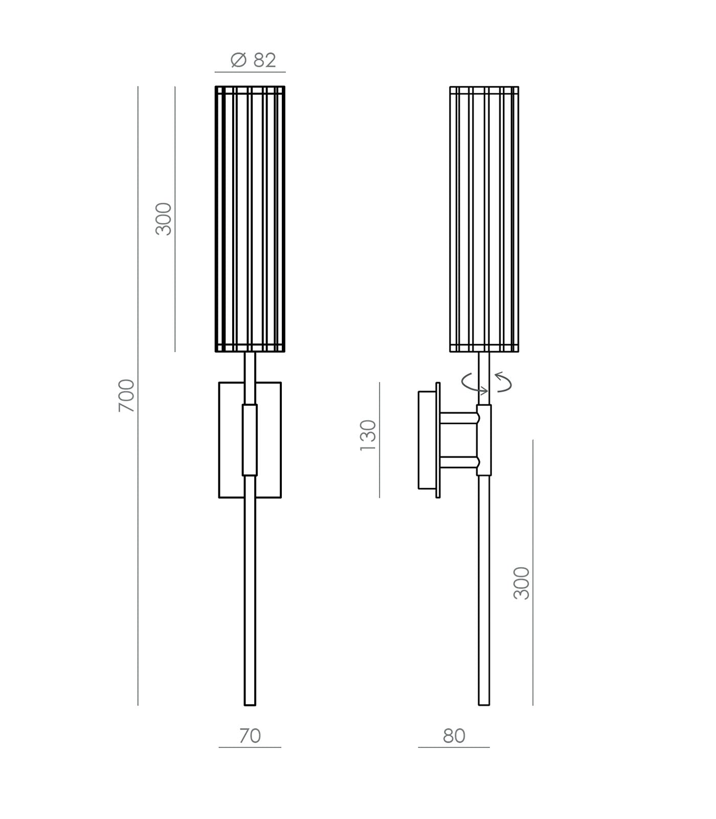 Niro Wall Light