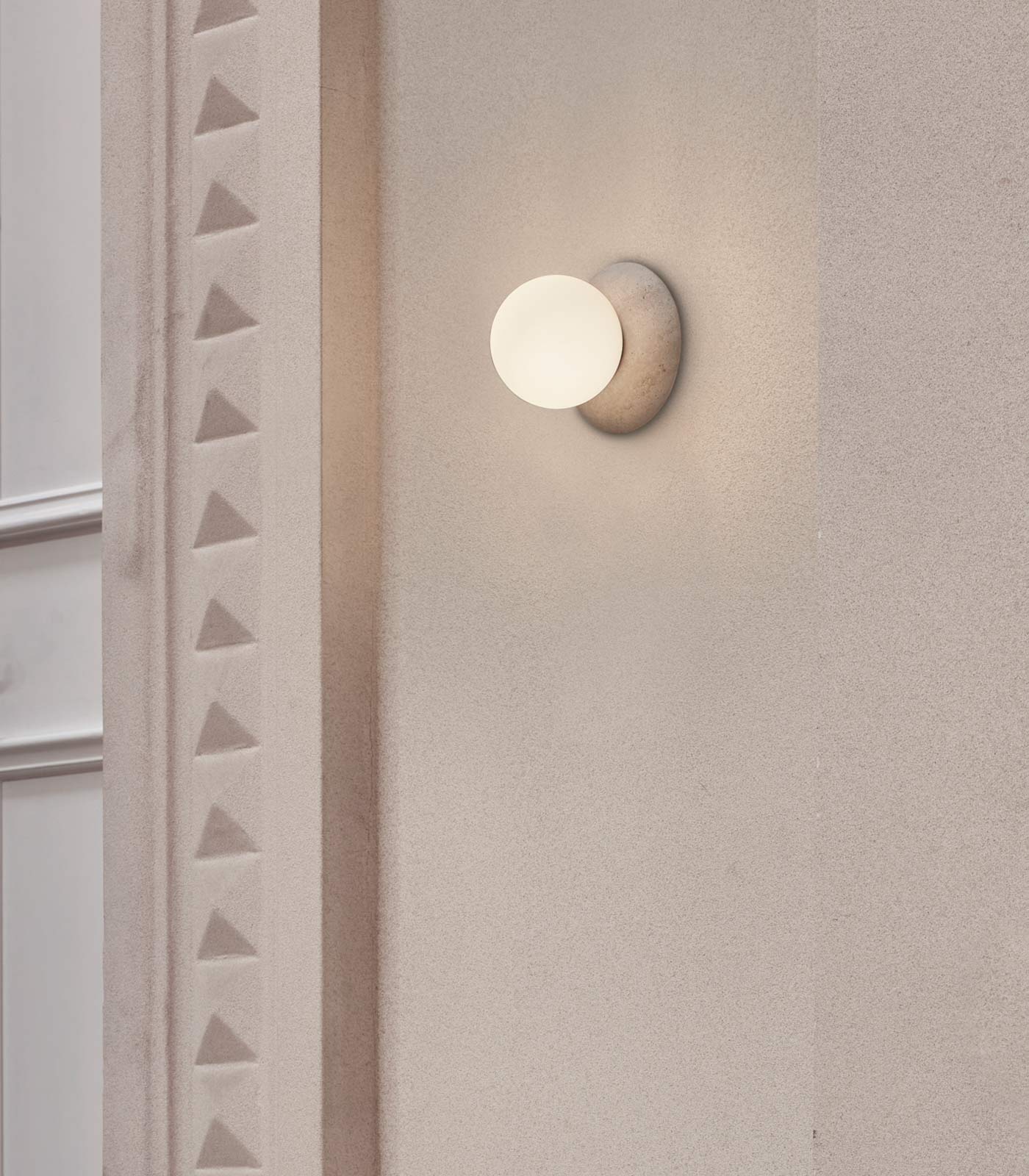 Orbit Stone Wall Light