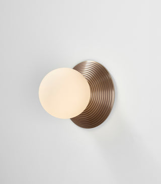 Orbit Brass Wall Light