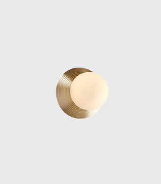Orbit Brass Wall Light