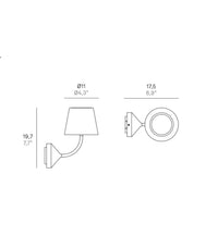 Poldina 230V Wall Light