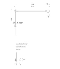 Potence Pivotante Mini Wall Light