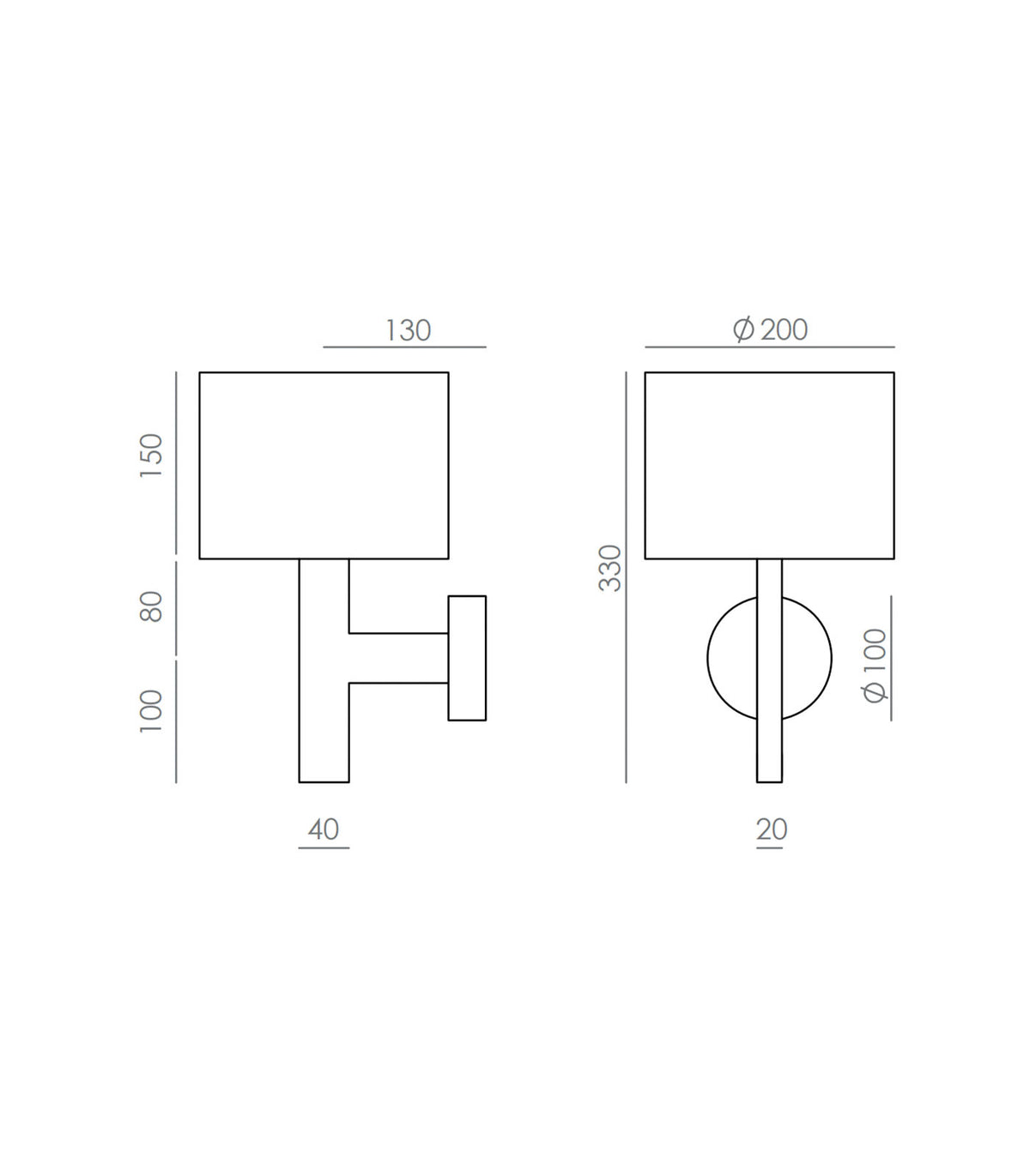 Eco Light Rems Rems Wall Light | Aromas Del Campo | LightCo Australia