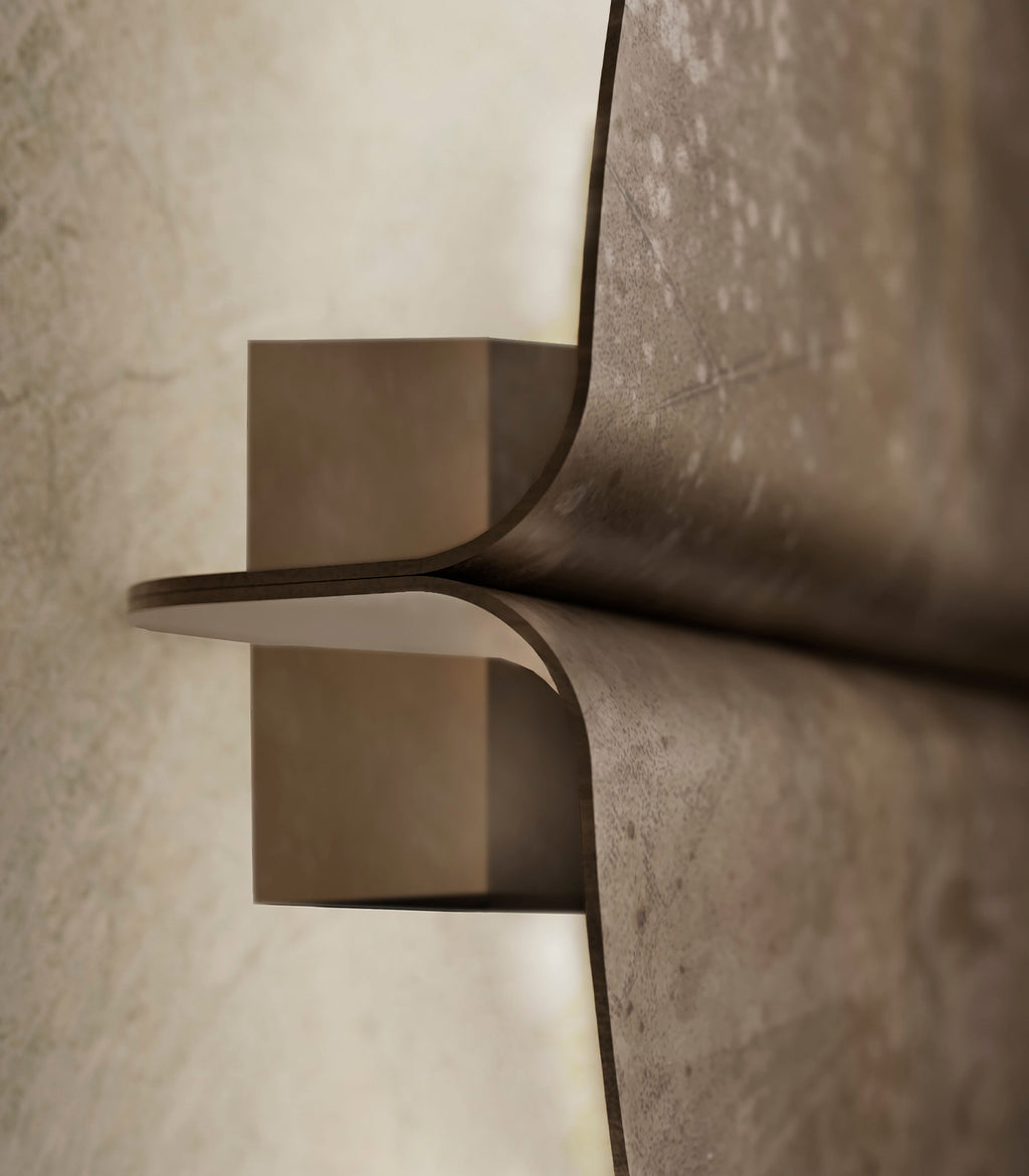 Split Round Wall Light