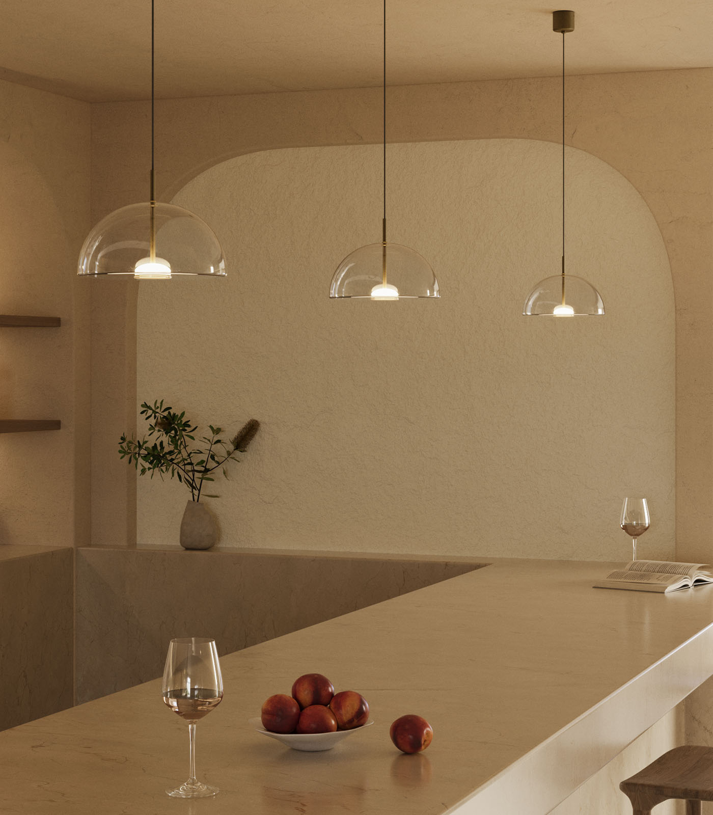 Dome Air Pendant Light
