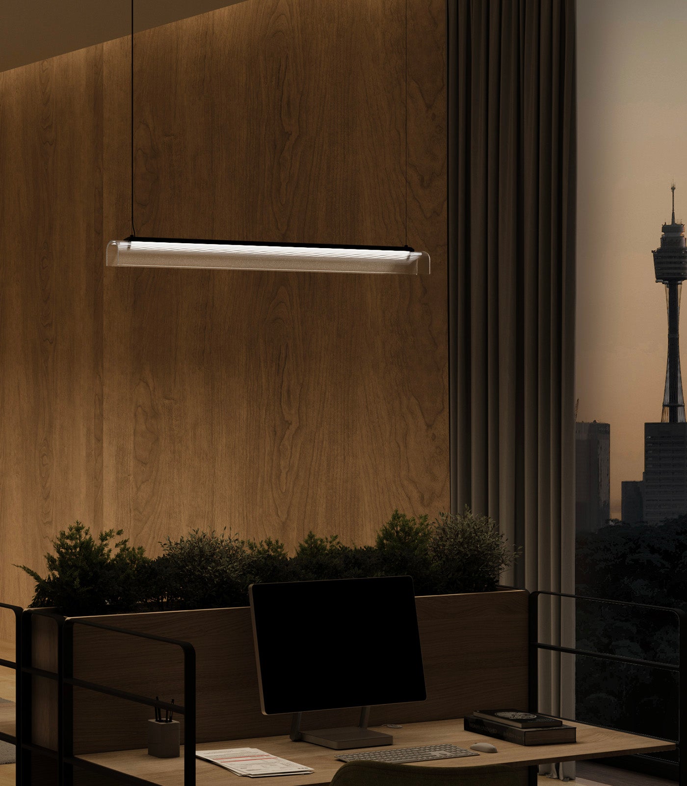 Edge Linear Pendant Light