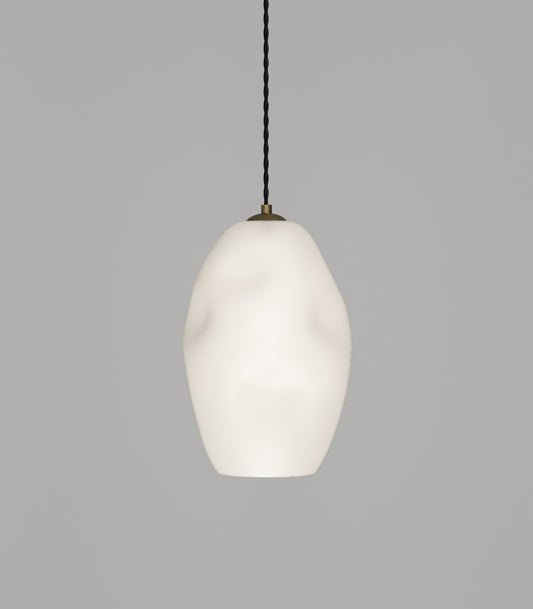 Organic White Pendant Light