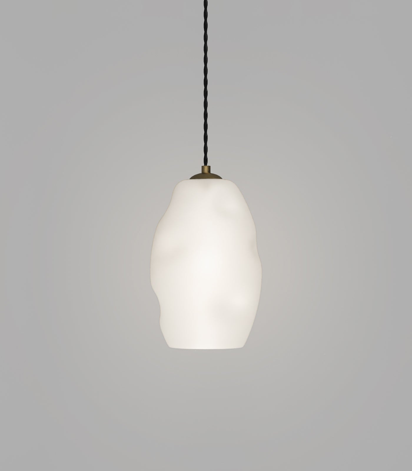 Organic White Pendant Light