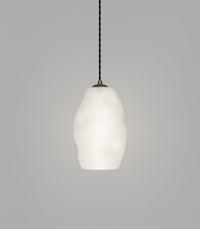 Organic White Pendant Light