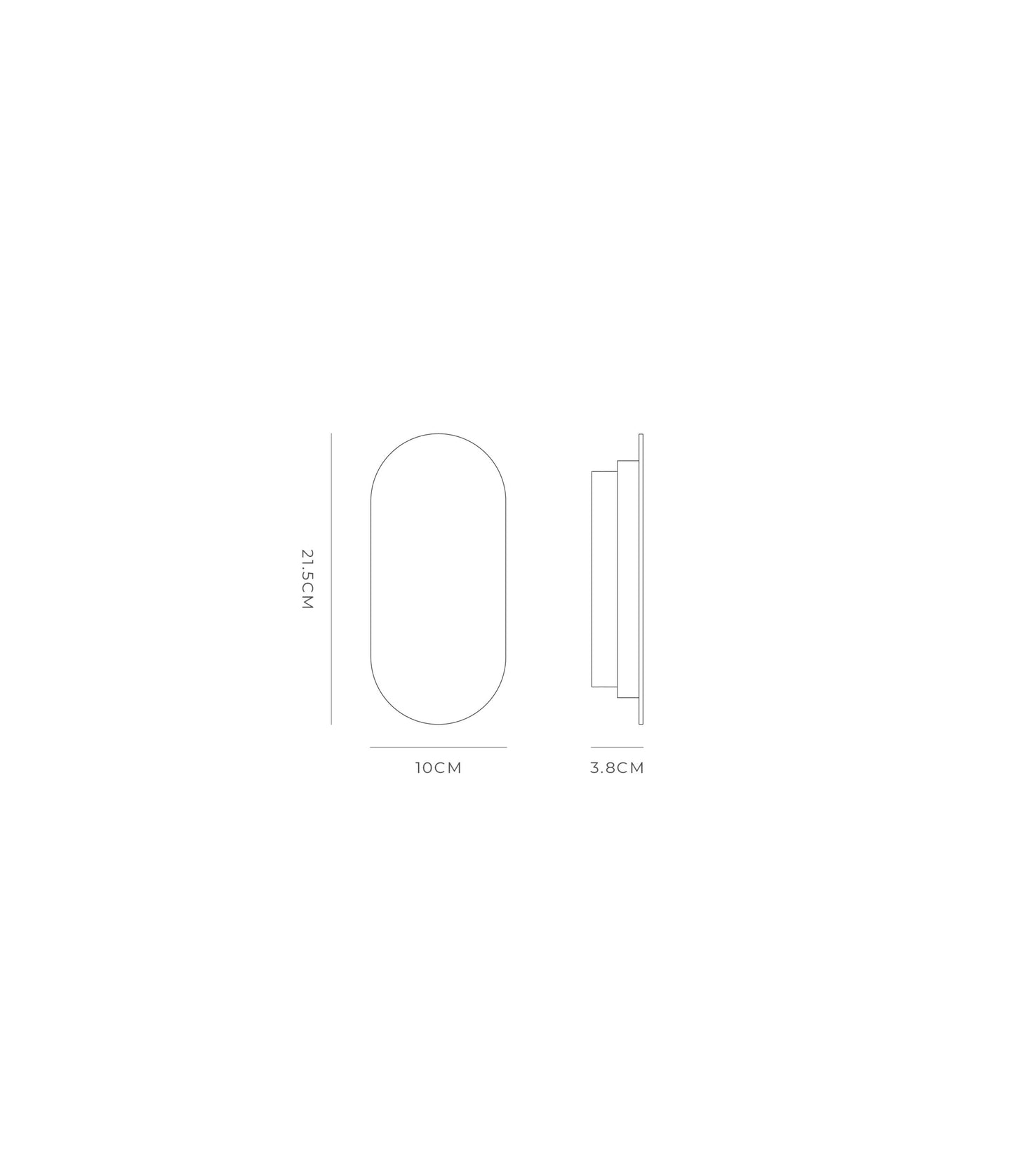 Shadow Mini Wall Light