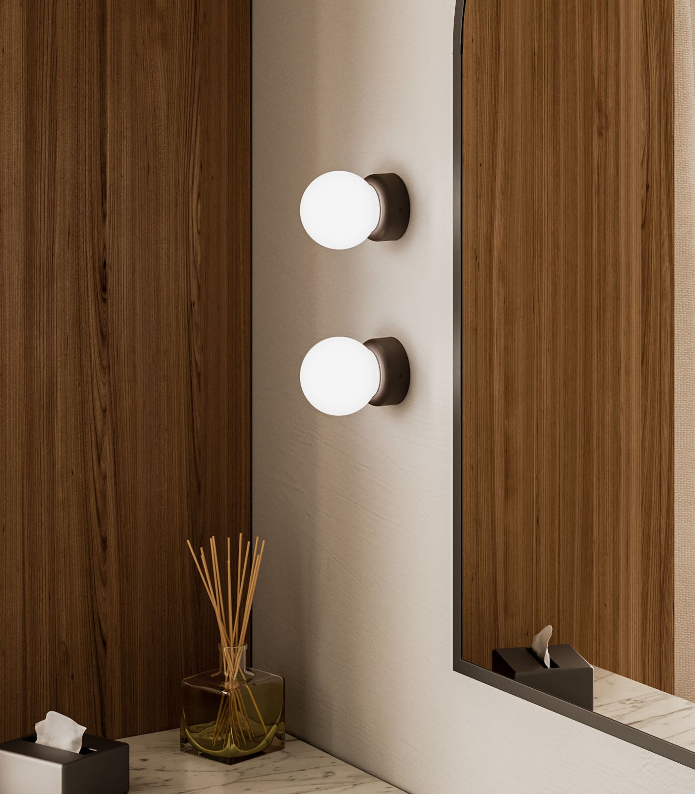 Orb Deco Wall Light