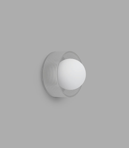 Orb Sur Ribbed Wall Light