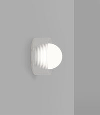 Orb Sur Ribbed Wall Light