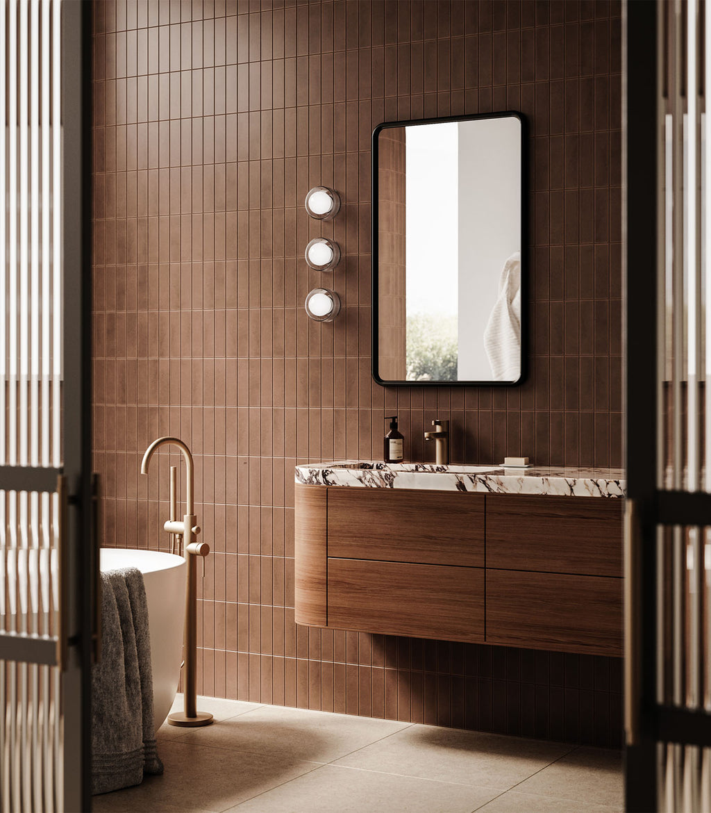 Orb Sur Ribbed Wall Light