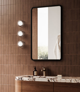 Orb Sur Ribbed Wall Light