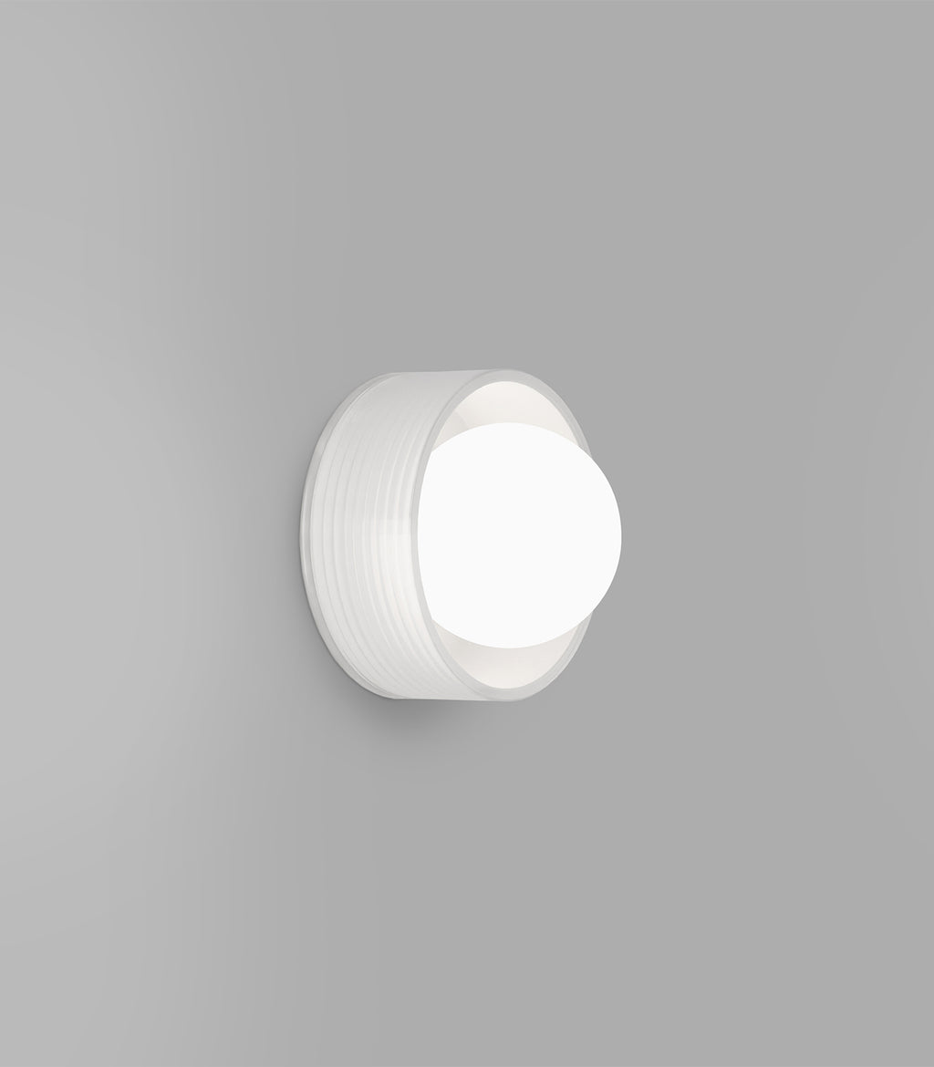 Orb Sur Ribbed Wall Light